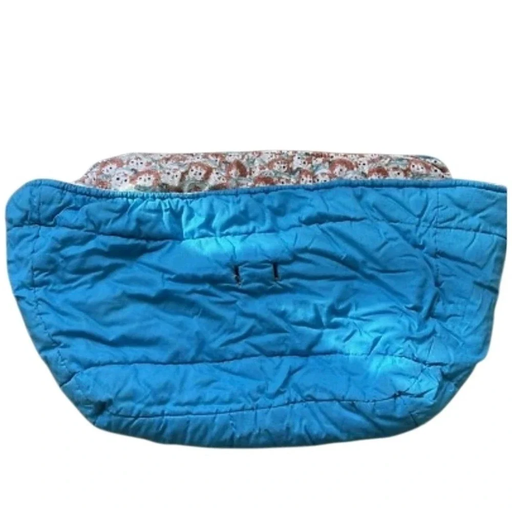 Unbranded Shopping Cart Cover Blue Red Raggedy Ann Quilted Vintage Style‎